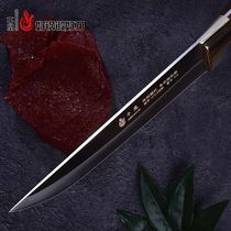 Molybdenum vanadium steel hand-forged express sharp butcher meat cutter selling knife commercial steel knife killing pig boning knife