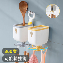 360-degree rotatable adhesive hook powerful viscose kitchen wall non-perforated pylon multifunctional non-trace household artifact