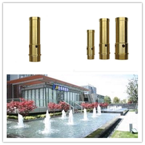 4 points full copper spring bubbling nozzle community flowing water fountain head gardening water landscape fountain water landscape fountain wind outlet nozzle