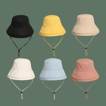 Fishermans hat female summer Korean version of Joker Tide Net red eaves sunscreen sun hat Japanese literary and art cover sun hat