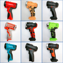 Boutique two-speed charging drill original shell brushed hand electric drill drill rubber coated thick shell plastic shell pistol drill accessories