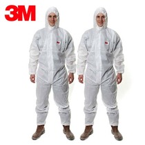 3M4515 Siamese Hat Protective Clothing 4535 Dust-proof Clothing Painting Laboratory Disposable 4510 Chemical Protective Clothing