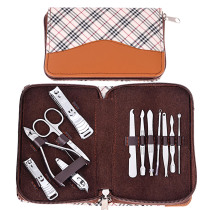 Jinli nail scissors set plus size handbag 12-piece set of manicure nail tools Nail clippers Nail scissors S12