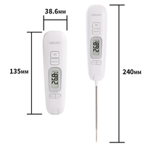  Deli 8899 baking thermometer Household water temperature meter Steak food milk thermometer Kitchen special electronic high precision