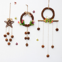 Creative wall decoration pendant Wall creative trinkets kindergarten restaurant Cafe Dry Branch wall decoration