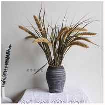 Natural grain ears Millet ears wheat ears Eternal Flowers real dried flowers new home decoration pastoral forest natural wind flower arrangement