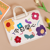 HaloStudio original flower flower for Apple Dell notebook bag 13 3 14 15 6 inch computer bag