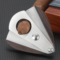 Scalloped stainless steel Cigar scissors cigar knife handle type Cigar scissors portable cigar knife Cuban tool
