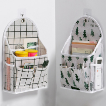 Large capacity wall hanging fabric door rear storage bag hanging hanging wall storage bag hanging wall storage bag