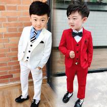 2 Boy suit suit Spring and Autumn 3 British 4 baby childrens wedding small suit handsome 5 year old boy flower girl dress