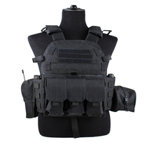Wolf Warrior with 6094 tactical vest lightweight multifunctional eating chicken three-level armor outdoor live CS battle vest