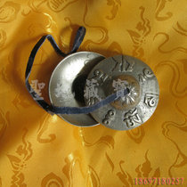 Tibetan Buddhist supplies ethnic supplies Nepalese pure copper bell six-character mantras