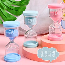 Time timing hourglass 30 minutes timer childrens final prize anti-fall pendulum sand bottle girl heart gift