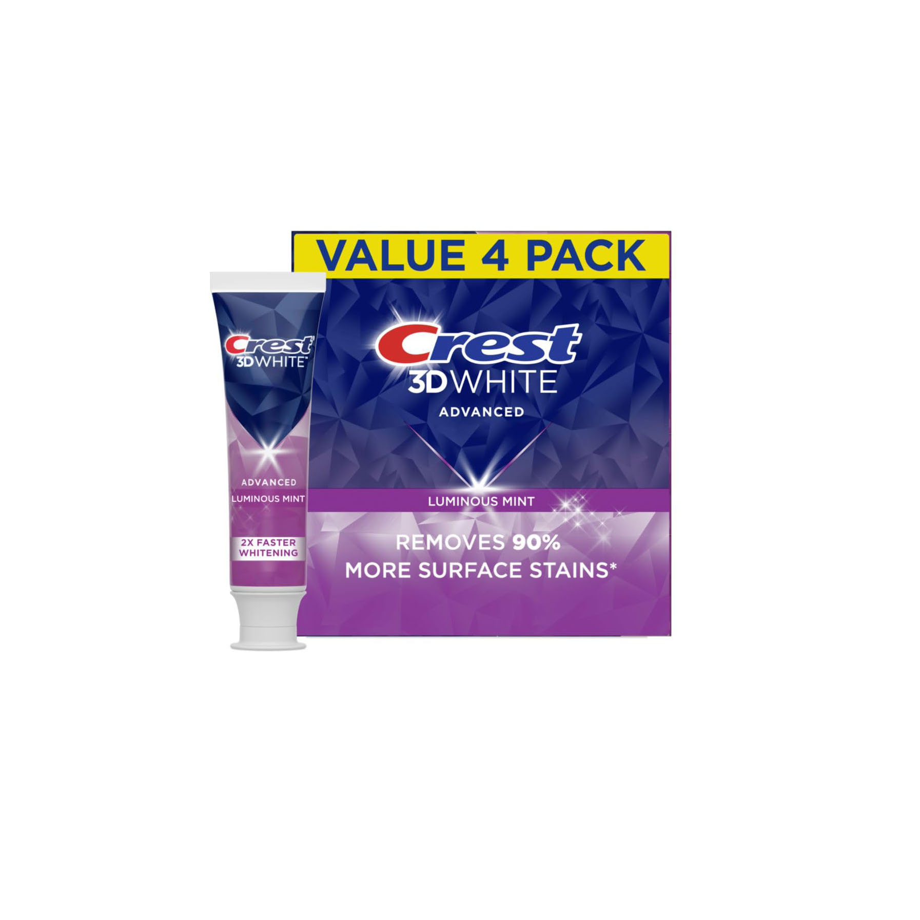 佳洁士牙膏成这个表美国直邮Crest高级亮白薄荷美白牙膏真在值得买吗？