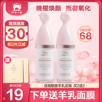 Red baby elephant Japanese evening Cherry muscle bottom essence for pregnant women facial moisturizing moisturizing skin care products