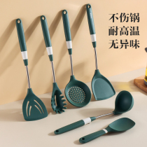 Kajima House silicone spatula spatula six-piece set of stir-fry shovel non-stick pan special shovel home high temperature kitchen utensils set