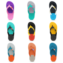Thailand imported RUBBERSOUL natural latex color color Net red flip flip-slip waterproof men and women sandals