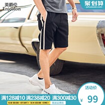 British Jue Lun summer new shorts mens Korean version of mens fashion brand ins five points sports pants youth mens casual pants