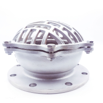 304 stainless steel flange bottom valve H42W-16P 6p water pump suction bottom valve DN80 150 lift type well bottom valve