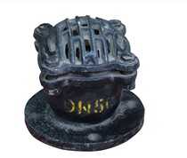 Promotional industrial valve boiler plumbing pipe water pump cast iron flange bottom valve H42X-1 0 DN50 2 inch