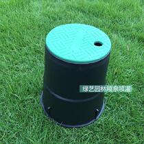Valve well large number plastic durable circular engineering green space round square multifunction outdoor valve box water tank fixed