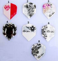 501 Escort professional darts dart tail dart leaf dart tail leaf flying standard tail accessories generous square wing thickening