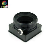 Hasselblad Hasselblad lens connected to Alpalpa body interface with winding mechanism