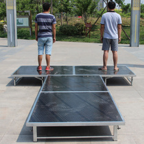 New wedding ceremony T Terrace Stage Folding Lift and Lift T Wedding Props Reinforcement T Terri Walk Show Round Stage Talk