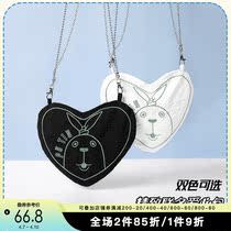 (Fugitive Rabbit joint) to hold delicate and loving small cloth bags new slanted satchel leisure 100 hitch packets to decorate the tide