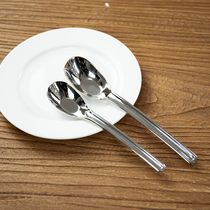 Good like old-fashioned drink soup spoon 304 stainless steel eating spoon retro personality fork childrens spoon dessert spoon