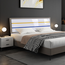 Bedside single buy simple modern economy 1 5 meters 1 8 meters 2 meters double stand new paint bed backrest board