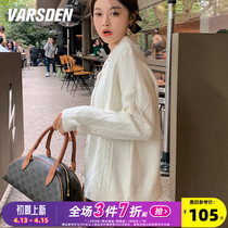Varsden Hualthdan Winter Warm Sweater Womens Cardiolith Knitwear LAZY rhombus Gease 100 lap casual