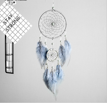 dream catcher Indian dream Net gift pendant handmade birthday gift Gray two circle models