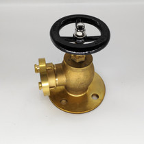 Marine all-copper flange fire hydrant fire hydrant national standard Zhongdao right angle straight through heavy fire valve fire hydrant