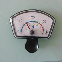 Fish tank thermometer high precision Aquarium diving mini suction cup wall hanging paste pointer non electronic waterproof water temperature meter