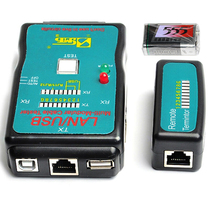 Sanbao CT-168 multifunctional USB Network telephone line meter network cable tester line tester (with battery)