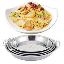 Stainless steel steamer cold skin Gong Gong steamer household induction cooker steaming plate Luo Luo do cold skin making tools 1-layer pot