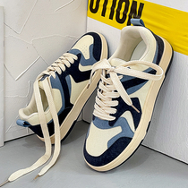 New spring port Wind mens shoes Han version Tide Shoes Sports Students Board Shoes 100 Hitch Niche Design Parquet Casual Shoes