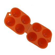 Outdoor egg protection box 4-cell egg box 4-cell egg box folding ultra-light storage box