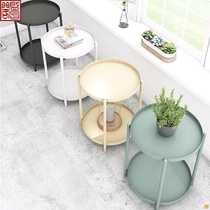 Mahjong table tea table tea water rack chess board room special living room home small tea water cabinet sofa edge a few round tea table