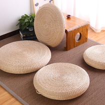 Household tea ceremony tatami meditation Buddha mat thick meditation mat ground cushion rattan window bun mat