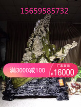Jinsi Nan shady wood carving Guan Gong Guanyin birthday star Jinsi Nan Ebony Fu Lu Shou Xing Ebony Fu Lu Shou Xing