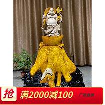 Golden Silk Nanmu Wood Sculptures Wumu Dragon Flying Sky Lady Beauty Guanyin Yin Gloomy Wood Pendulum root sculpted Change Millover characters