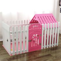 With Top Fence Pet Dog Fencing Cat Cage Small Dog Teddy Bou Beauty Dog Fence Fou Puppies Isolated Guardrails