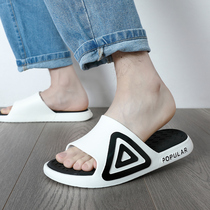 2022 new slippers mens summer outdoor Korean version trendy personality casual cool off outside wearing lined beach sandals