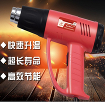 Del hot air gun car film baking gun baking gun blowing hot fan Industrial Heat Shrinkable film plastic welding gun small diy