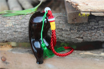 Palm treasure solid wood play outdoor collection small fat Flying Tiger slingshot black sandalwood Ebony purple sandalwood copper prop bow