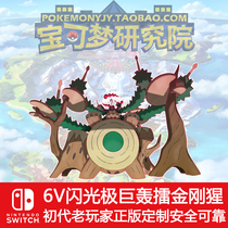 Super giant boom ring King Kong Ape Pokémon sword and shield 6V Flash dream special pokemon exchange pocket monster