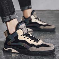 Mens shoes 2021 new high-top shoes mens trendy shoes winter mens big cotton shoes winter warm plus velvet Martin boots