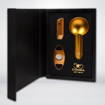 COHIBA Gao Xiba cigar accessories set cigar lighter Cigar scissors ashtray gift box set